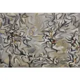 Paul Brach, Untitled Abstract Composition, 1951, Large oil on canvas