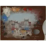 Michel Delacroix, Paris Street Scene Palette