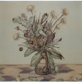 John Wenger, Desert Flowers, Watercolor