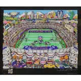 New York Giants by Charles Fazzino, Mixed media, 3-D serigraph on white museum board, sold Sep 2023