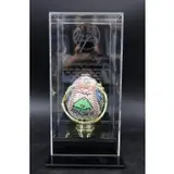 Derek Jeter Yankee Captain 2004 Gold Glove Award, 2000 AS & WS by Charles Fazzino, sold Sep 2023