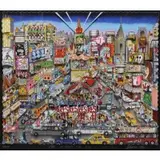 The Neon Lights Shine Bright on Broadway by Charles Fazzino, Mixed media, 3-D serigraph on white museum board, sold Sep 2023