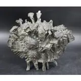 Rodger Mack, RA Mack CA 62, Brutalist bronze sculpture