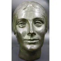 Anna Coleman Ladd, Untitled, Bronze bust of a lady
