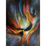 Flight to the Sun by Leonardo Nierman, Acrylic on masonite, sold Jul 2023