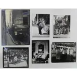Eugène Atget, Rue de Chantres"; stamped 'Eugene Atget Photograph / Printed by Berenice Abbott'; 13.8, /BERENICE ABBOTT(1891-1991) Group of 6 Photographs