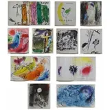 Marc Chagall, Jacques Lassaigne, Incomplete set with 11 out of 15 lithographs, and text in French