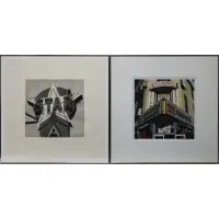 (2 pcs.) Star; Frankfurters by Robert Cottingham, Etching w, sold Jul 2023