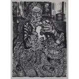 Ivan Albright, Self Portrait at 55 East Division Street