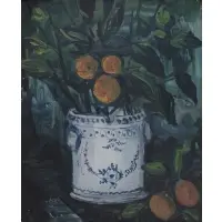 Pierre Laprade, Floral Still Life, Oil on panel