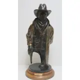 Bob Piercey, Stand and deliver, Large bronze sculpture, signed and dated 1990 and numbered 2 of 30