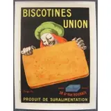 Leonetto Cappiello, Biscotines Union, Lithographic poster