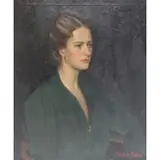 Macivor Reddie, Portrait of a Lady, Oil on canvas