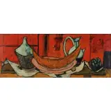 Charles Levier, Le Pasteque, Oil on canvas, 1959