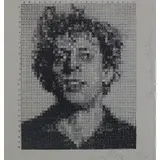 Chuck Close, Phil, from Rubber Stamp Portfolio, Relief print, on Strathmore paper, 1976