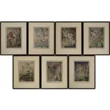 Roberto Matta, Etching and aquatint on Arches paper, 1973