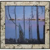 Tom Uttech, Nin Bamashiwin, Oil on canvas, 1991