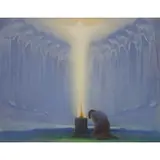 Arild Rosenkrantz, The Alter of the Soul, Pastel on paper