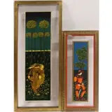 Van Eno, Gemini, Oil on canvas and oil on board