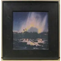 Tom Uttech, Makosh-Jee byug neemeid, Oil on board