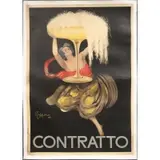 Leonetto Cappiello, Contratto, Large lithographic poster
