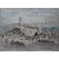 Jacques Bleny, Hoh? Polignae, Oil on canvas