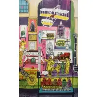 London's Museums by Joan Beales, Lithographic poster, 1955, sold May 2023