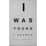 Allen Grubesic, I was young I needed the money, , silkscreen, #52/250, pencil signed and dated 2007