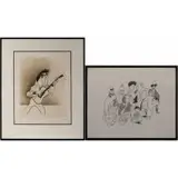 Al Hirschfeld, Elvis, 1993