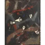 Frederick Karoly, Magic, Oil on canvas, 1950