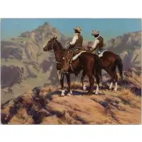 High Country by Harold Lloyd Lyon, Oil on canvas, sold May 2023