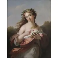 Thomas Buchanan Read, Ophelia, Oil on canvas
