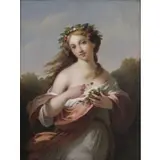 Thomas Buchanan Read, Ophelia, Oil on canvas