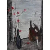 Jacques Bleny, Nature Morte Hivernale, Oil on canvas