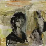 Gino Hollander, Double Portrait, 1974