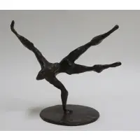 Acrobat by Chaim Gross, sold May 2023