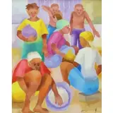 Dieudonné Cédor, Untitled, Oil on canvas