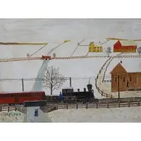 Harry F. Long, HEYDENRYK frame, Oil on board