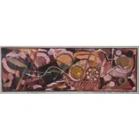 Victor Casanelli, The African Forest, Gouache on board