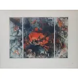 Sabine Franek-Koch, Triptychon II, Lithograph