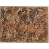 J. Newman, Drip painting, Oil on canvas