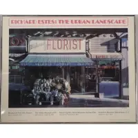 Richard Estes, Frame: 24.25" h x 30.25" w, The Urban Landscapes Exhibition Poster