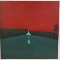 Daniel Lang, Tecumseh, Aquatec on canvas