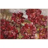 Patricia Tobacco Forester, Red Peonies, Lithograph