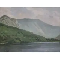 Vincent Arcilesi, White Mountains, NH, Oil on board