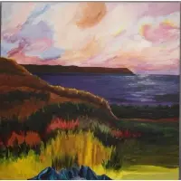 Dina Gold?, Dina Gold"From a Westchester County, NY estate. Dimensions: 46.25, Oil on canvas