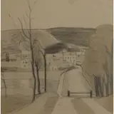 Daniel Lang, Little Village, Pencil on paper