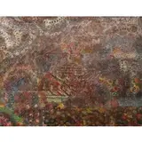 M.R. Tabatabai?, Untitled, Hand embellished screen print