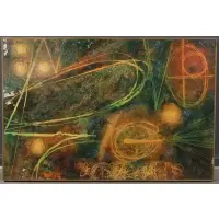 Val Gelderen, Theatrics, Oil on masonite