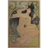 Alphonse Mucha, Job, Large color lithograph on paper, 1898
